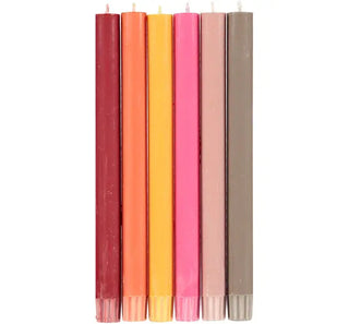 Solid Candle Tapers Designed in Colour Ltd