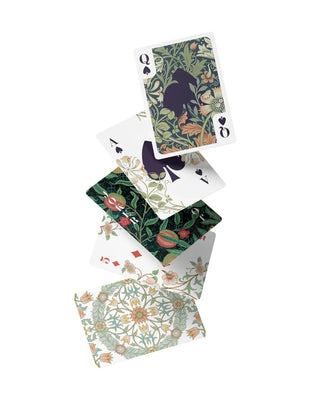 William Morris Playing Cards Pomegranate