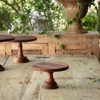 Wooden Cake Stand Porch View Home
