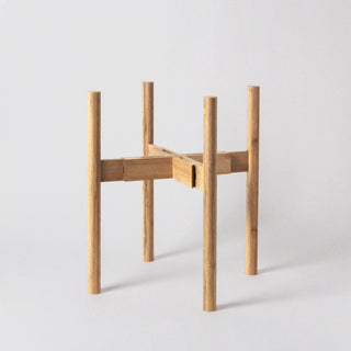 Adjustable Bamboo Plant Stand Kanso Designs