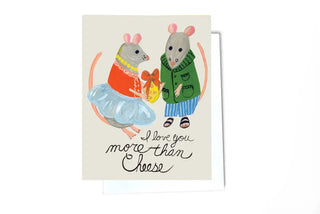 Cheesy Love Note Card Elizabeth Grubaugh