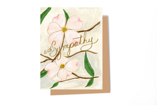 Dogwood Sympathy Card - Moss & More