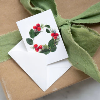 Enclosure card - wreath Bottle Branch