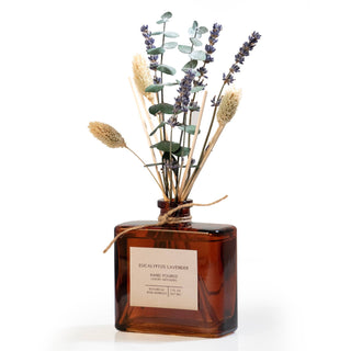 Eucalyptus Lavender Bouquet Reed Bundle Fragrance Diffuser - Moss & More