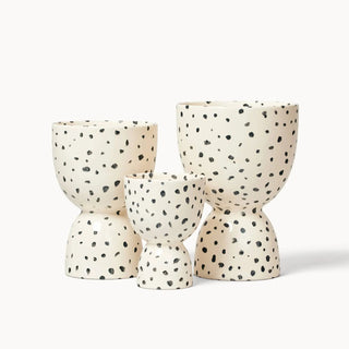 Speckled Stacked Planters Franca collection