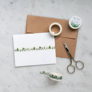 Washi Tape - Baby evergreens Bottle Branch